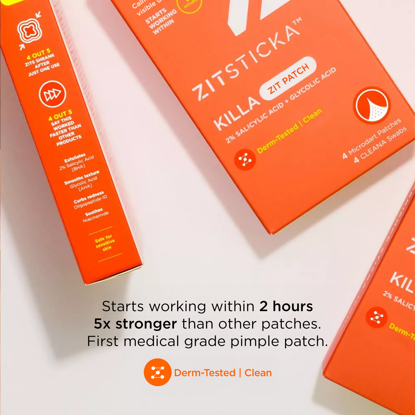 KILLA Zit Patch with 2% Salicylic Acid, Extra Strong