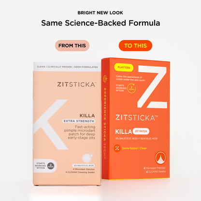 KILLA Zit Patch with 2% Salicylic Acid, Extra Strong