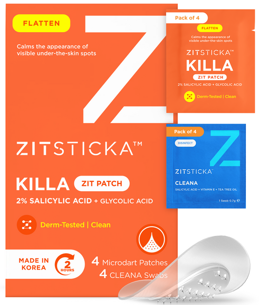 KILLA Zit Patch with 2% Salicylic Acid, Extra Strong